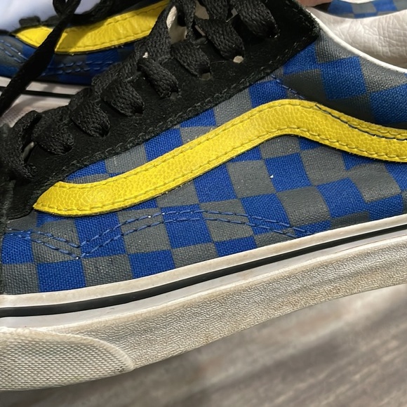 Vans Old Skool OTW Rally Red & Blue Checkered sneakers - Picture 8 of 8